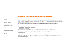 Desktop Screenshot of hypotheeknieuwbouw.nl